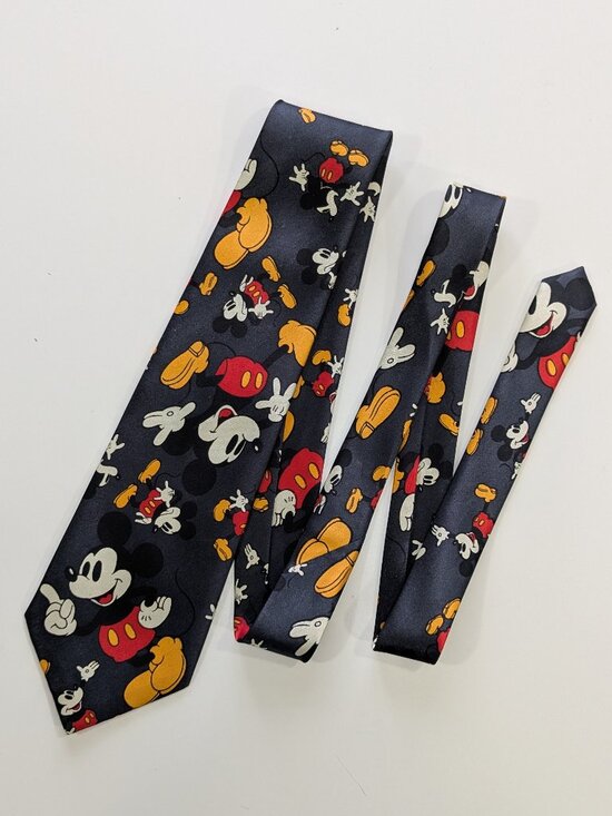 KM Milano Other - Vintage Disney KM Milano Mickey Mouse Cartoon Necktie